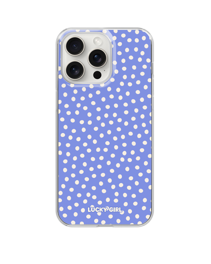 Bluebell Dots Clear Case Insert