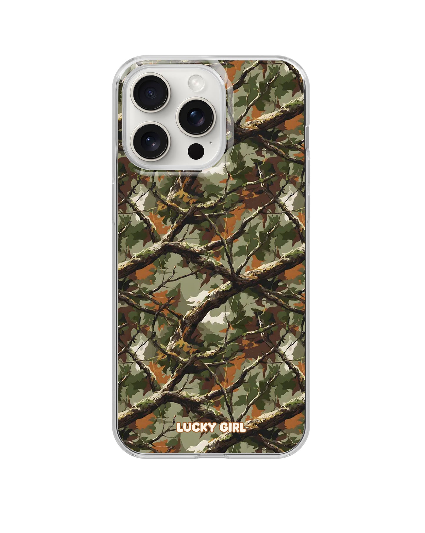 Camouflage Clear Case Insert