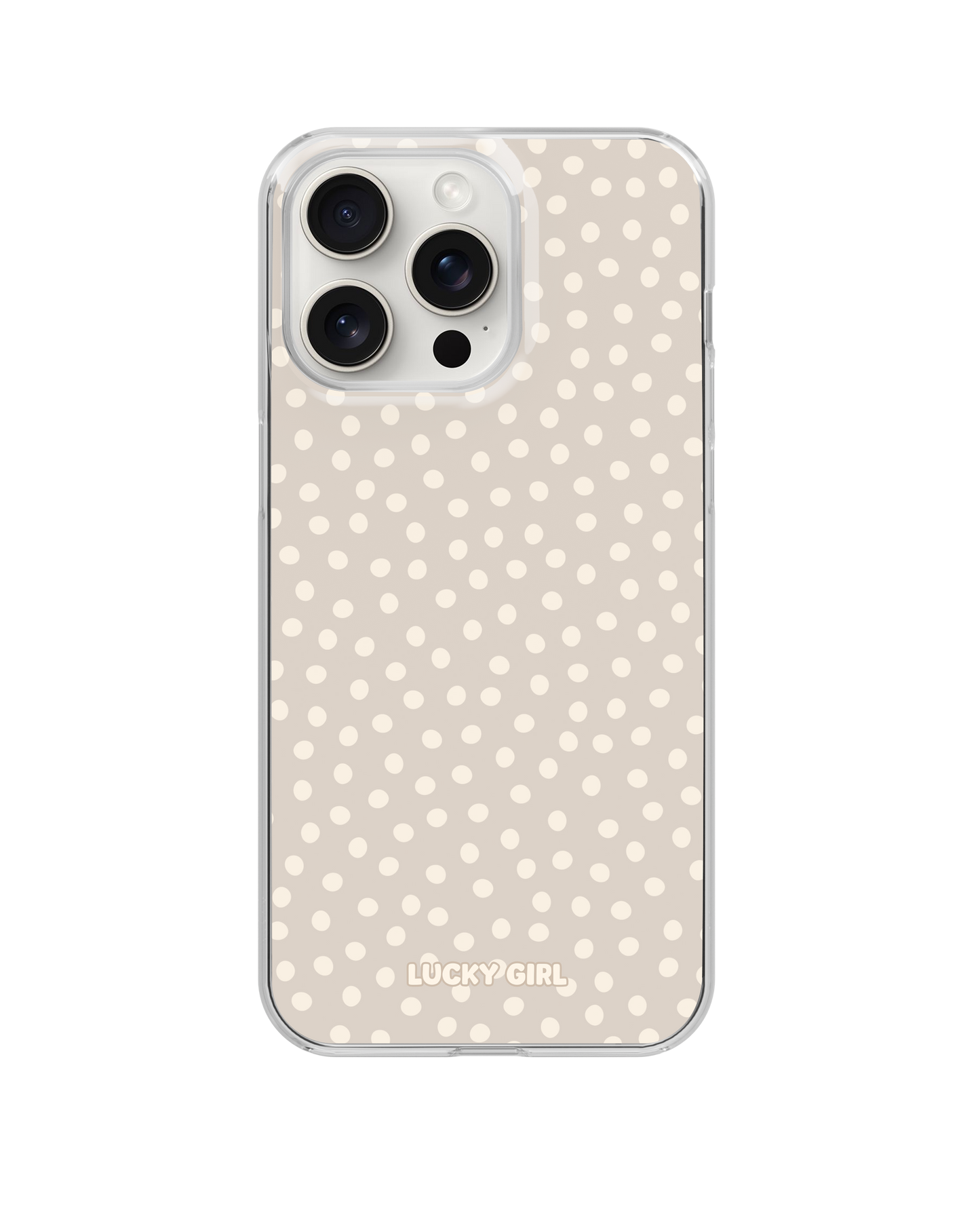 Dust Bunny Dots Clear Case Insert