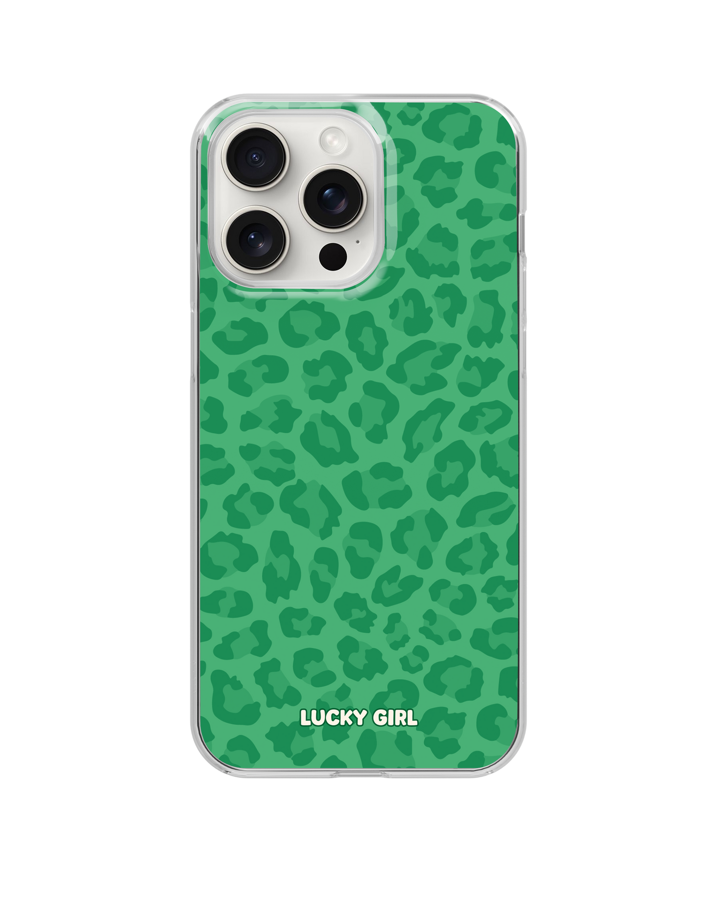 Emerald City Leopard Clear Case Insert