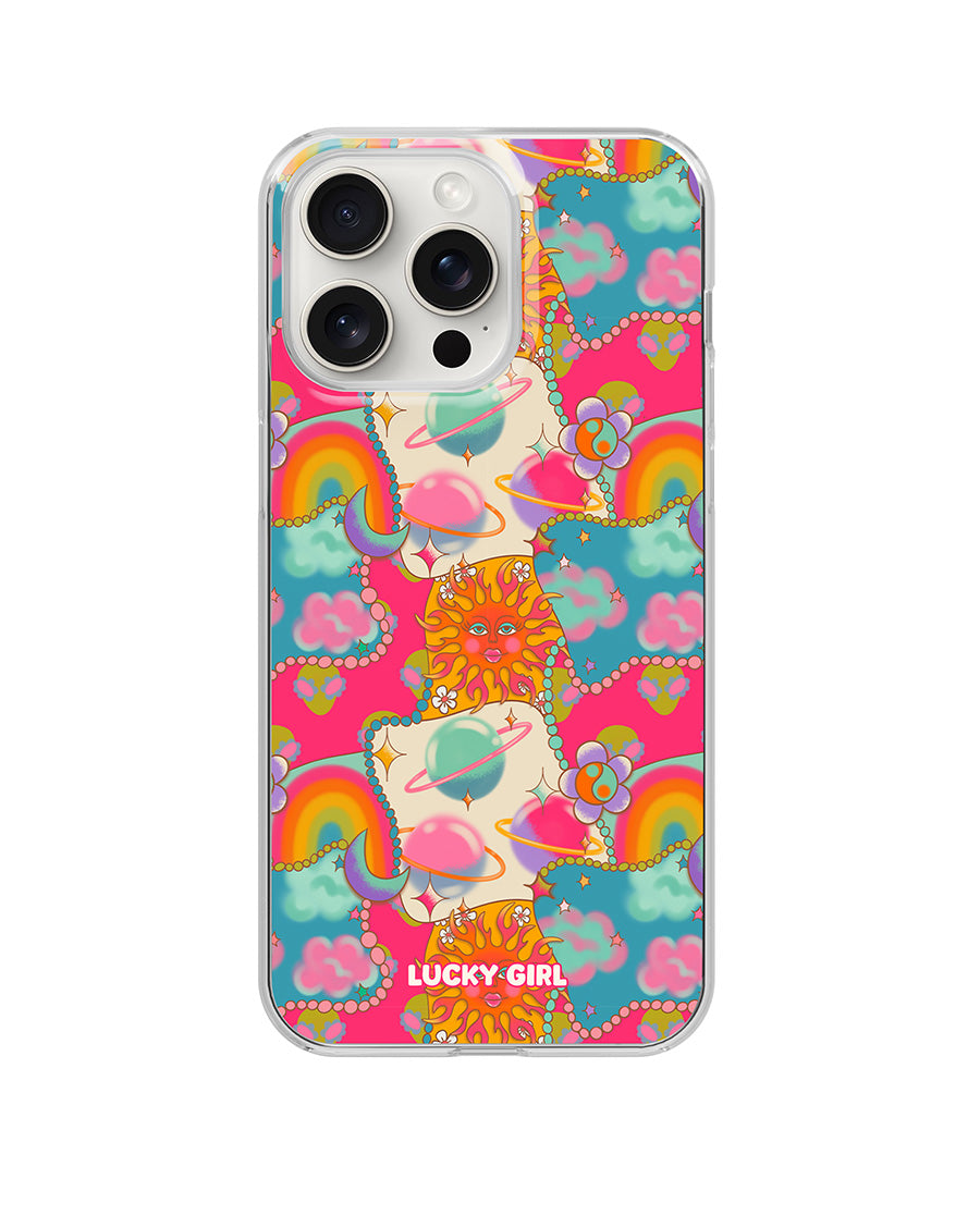 Neon Cosmos Clear Case Insert