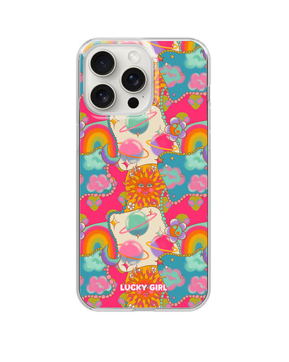 Neon Cosmos Clear Case Insert