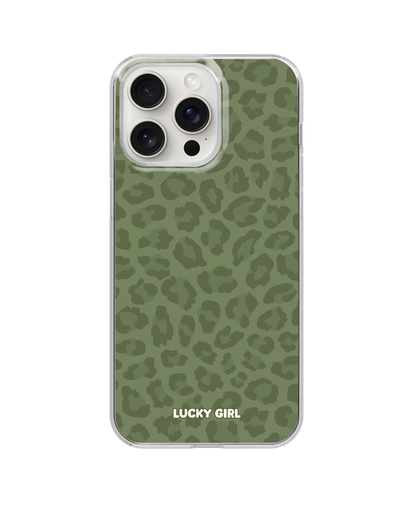 Moss Leopard Clear Case Insert