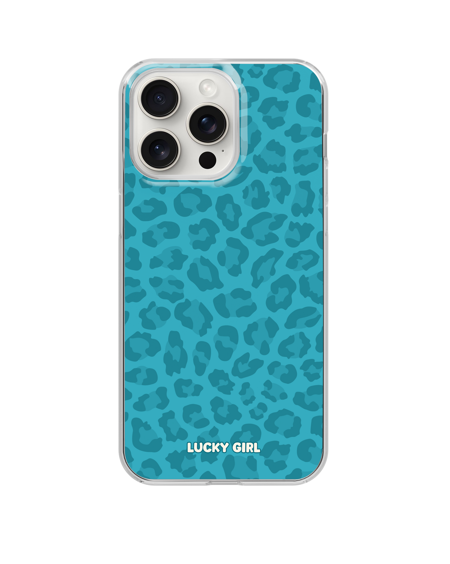 Mermaid Jewel Leopard Clear Case Insert