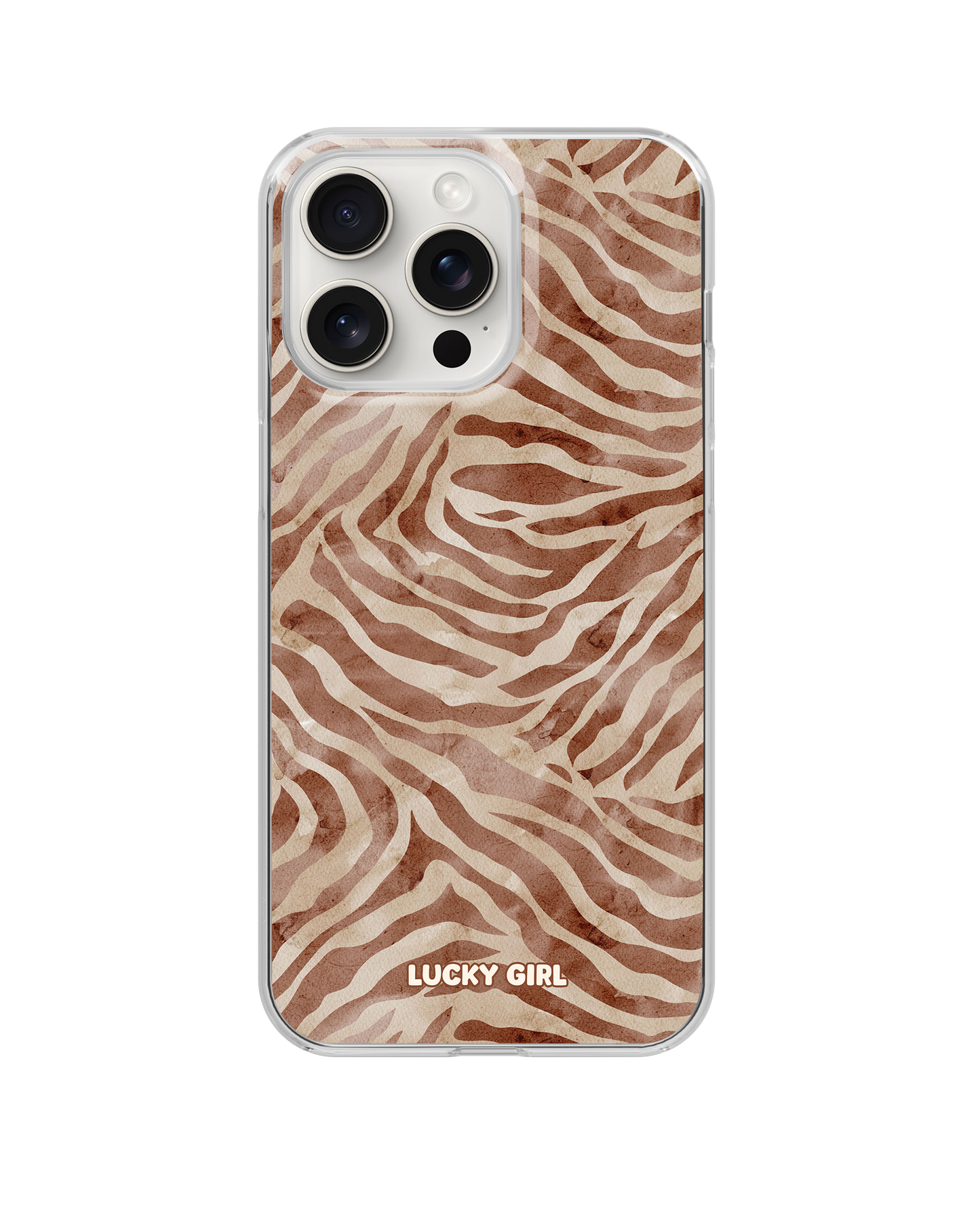 Tawny Tiger Clear Case Insert