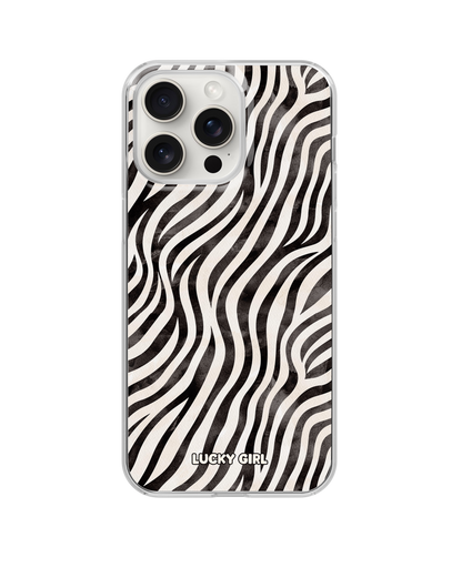 Classic Zebra Clear Case Insert