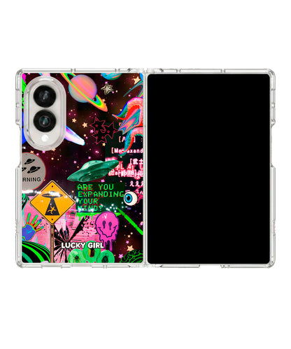 Close Encounters Clear Case Insert Galaxy Z Fold 8 (wide)