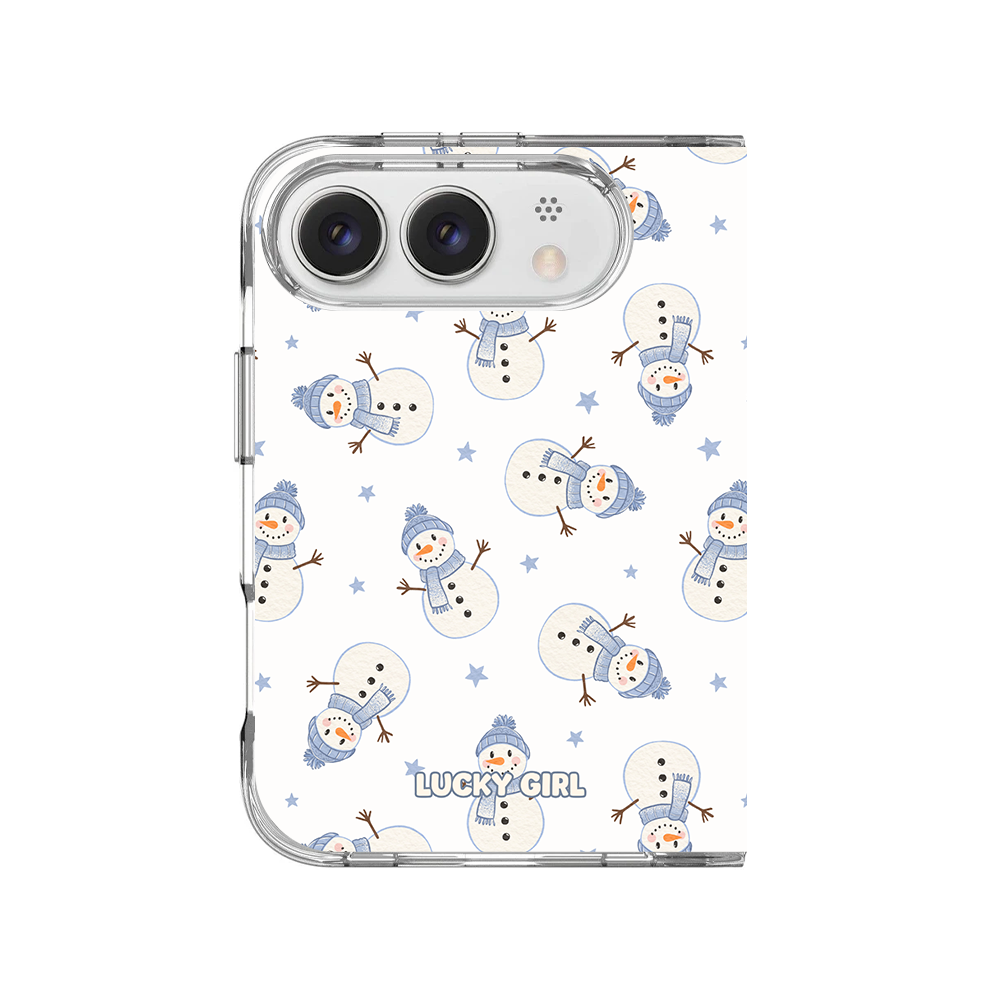 Feeling Frosty Clear Case Insert iPhone Duo