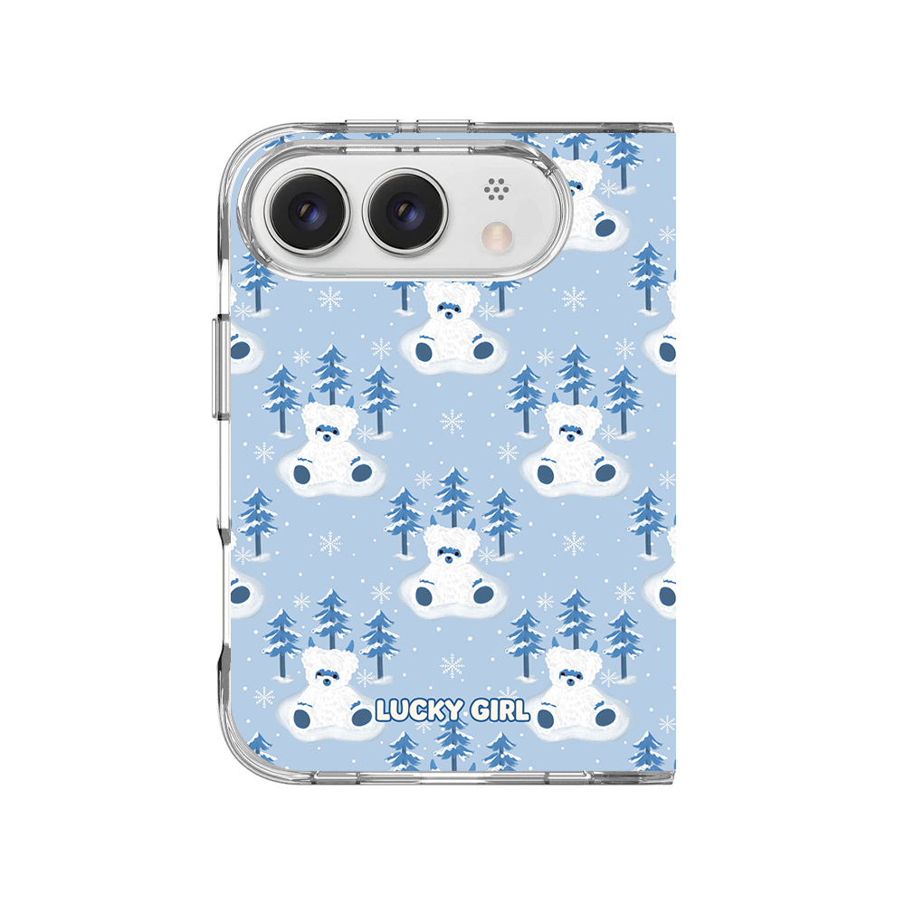 Yeti Teddy Clear Case Insert iPhone Duo