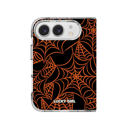 Autumn Silk Clear Case Insert iPhone Duo