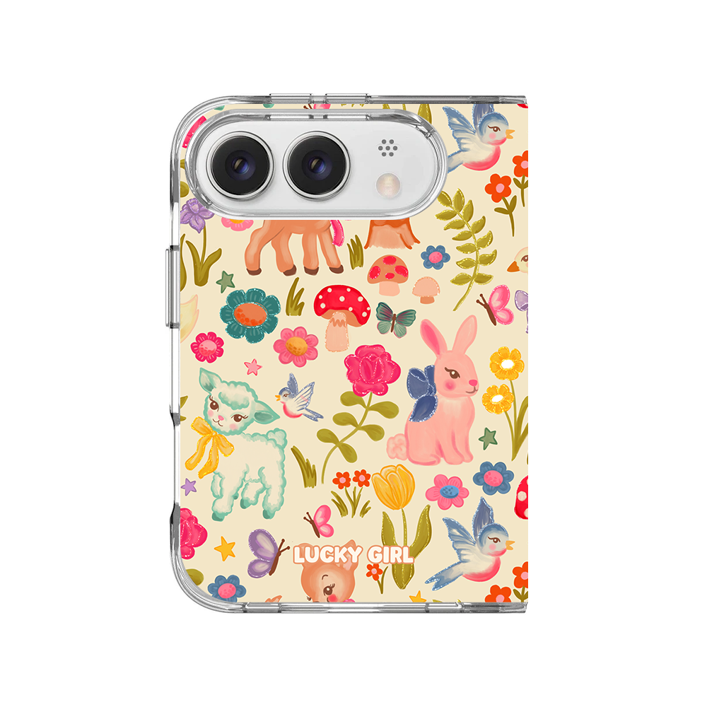 Fable Forest Clear Case Insert iPhone Duo