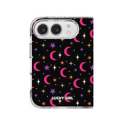 Neon Night Clear Case Insert iPhone Duo