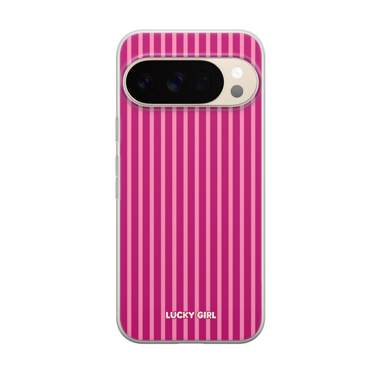 Berry Stripes Clear Case Insert