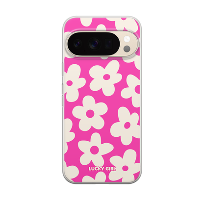 Raspberry Big Blooms Clear Case Insert