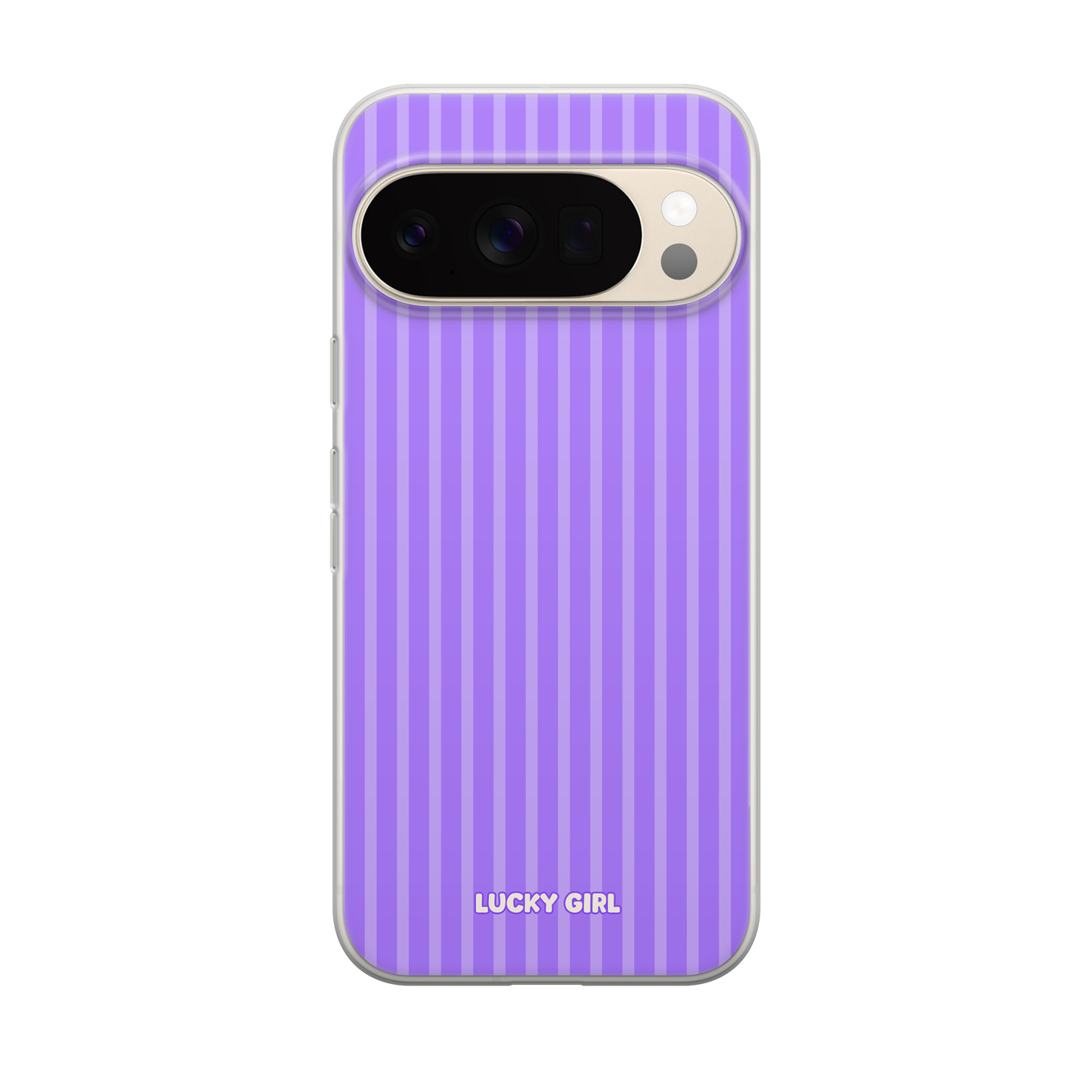 Ube Stripes Clear Case Insert