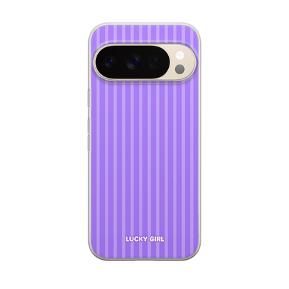 Ube Stripes Clear Case Insert