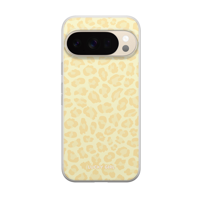 Banana Whispers Leopard Clear Case Insert