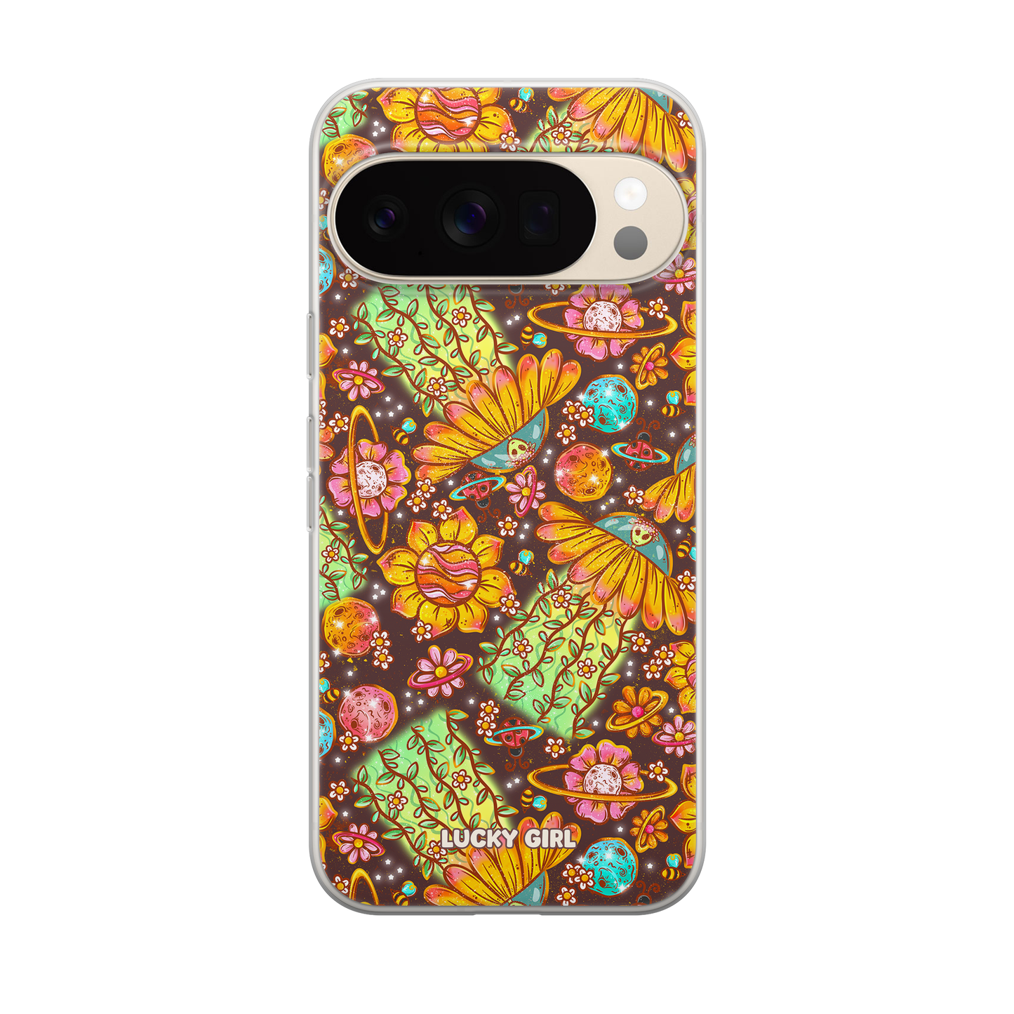 Beam Me Up Blossoms Clear Case Insert