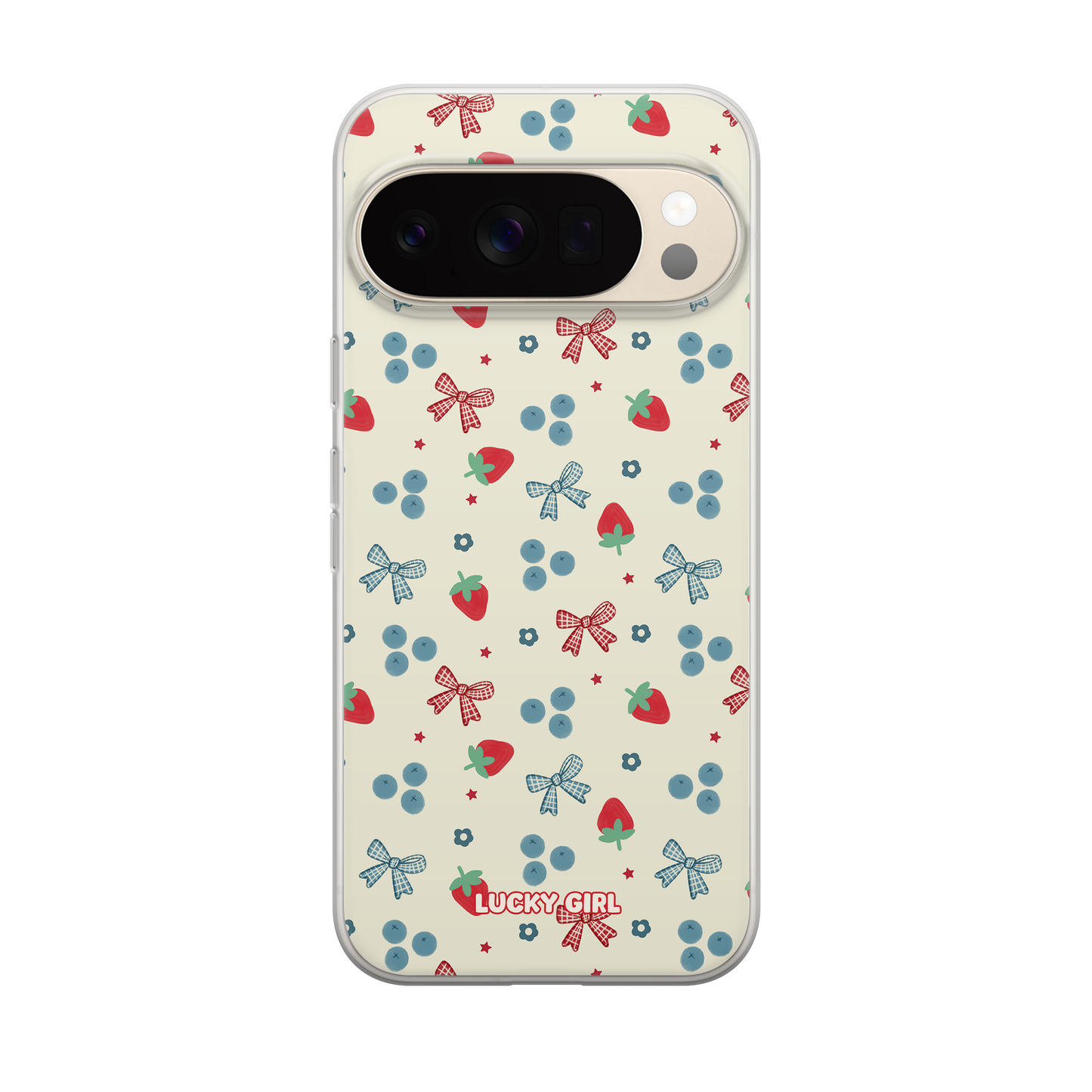 Berries & Bows Clear Case Insert