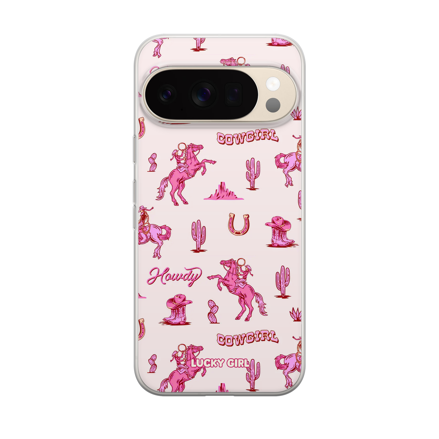 Classic Cowgirl Clear Case Insert