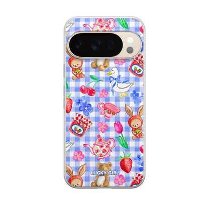 Gingham Goose Clear Case Insert