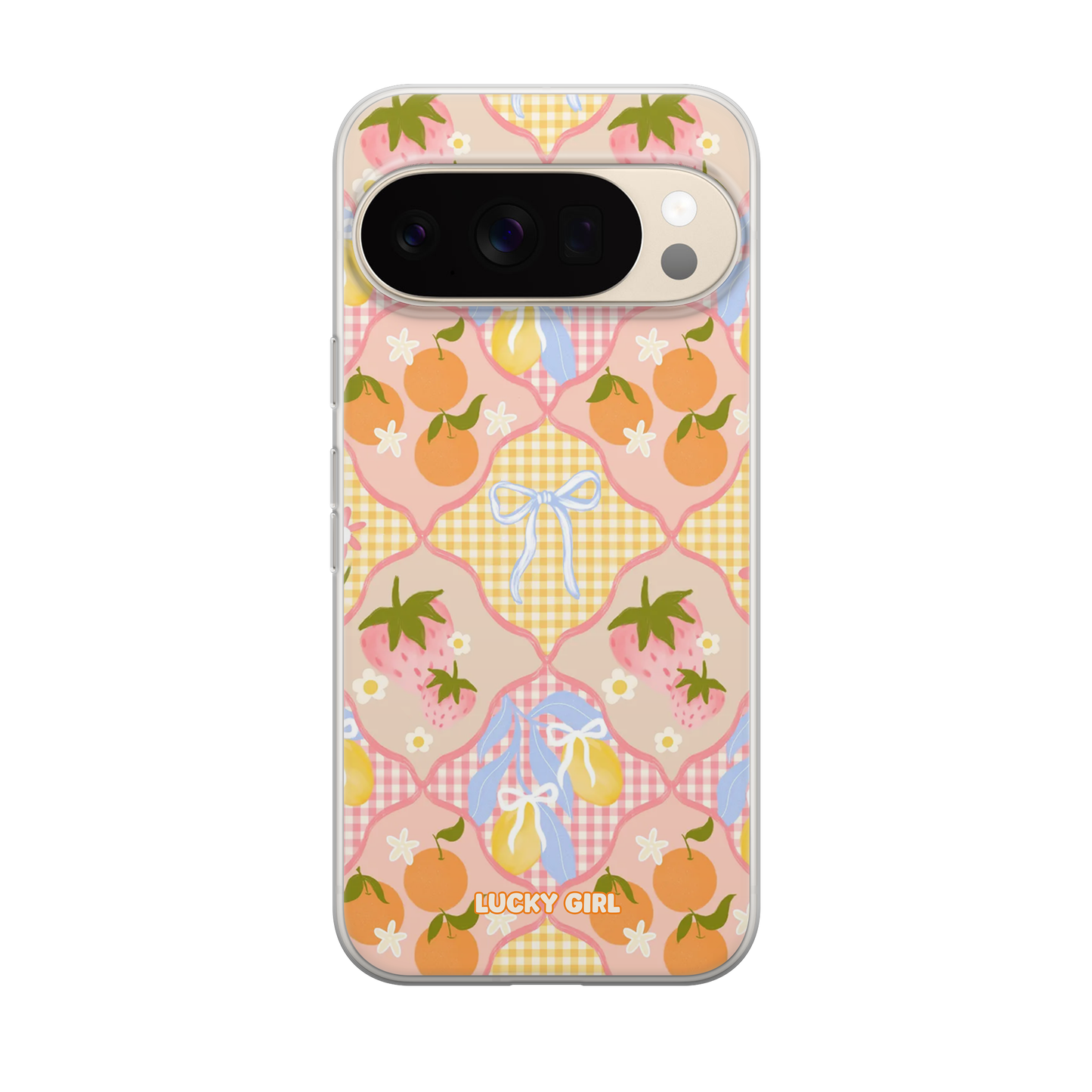 Gingham Grove Clear Case Insert