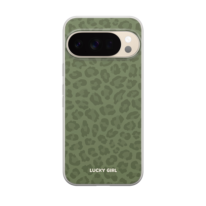 Moss Leopard Clear Case Insert