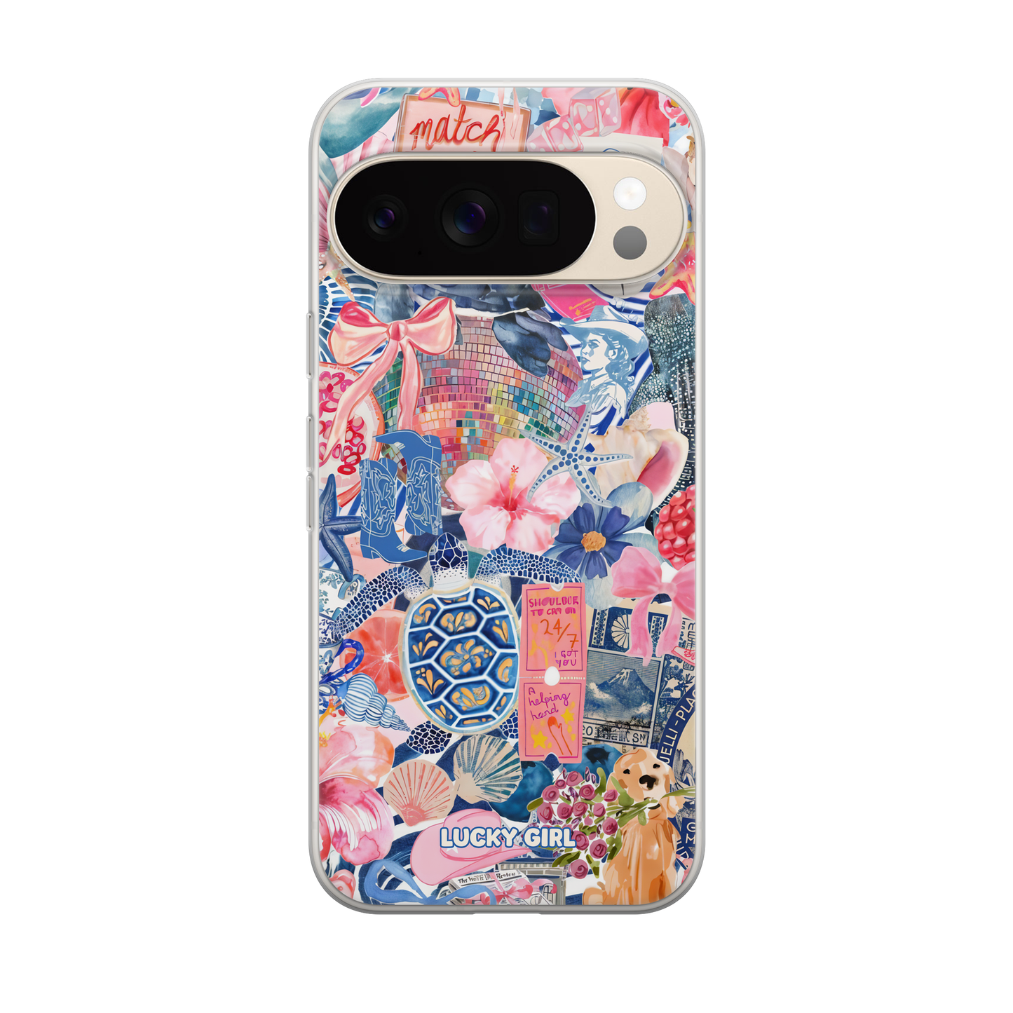 Seas the Day Clear Case Insert