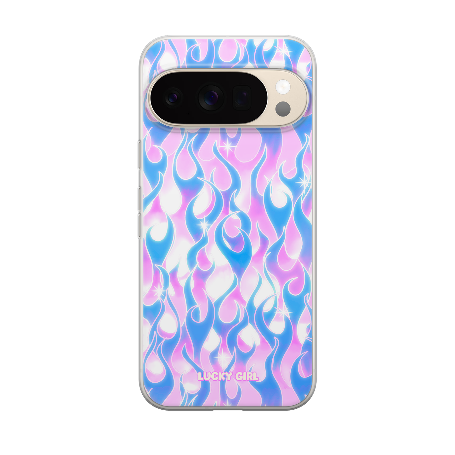 Ultraviolet Flames Clear Case Insert