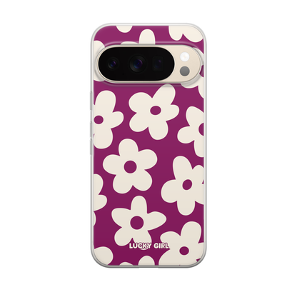 Velvet Big Blooms Clear Case Insert