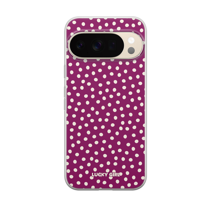 Velvet Dots Clear Case Insert