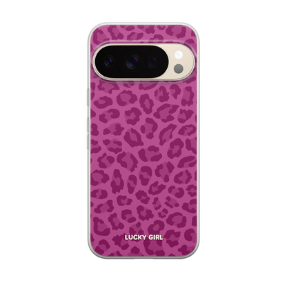 Velvet Leopard Clear Case Insert
