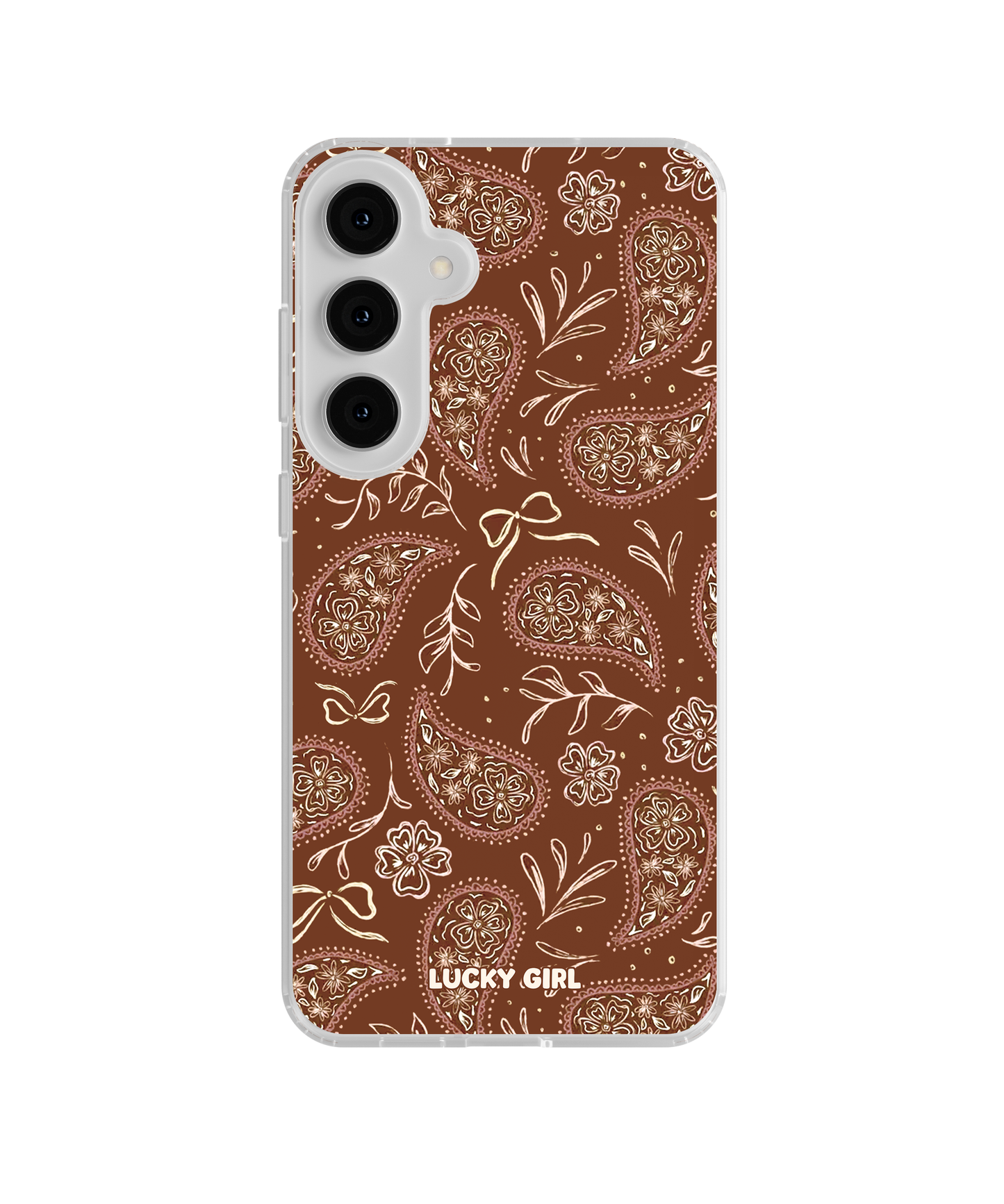 Prairie Paisley Clear Case Insert