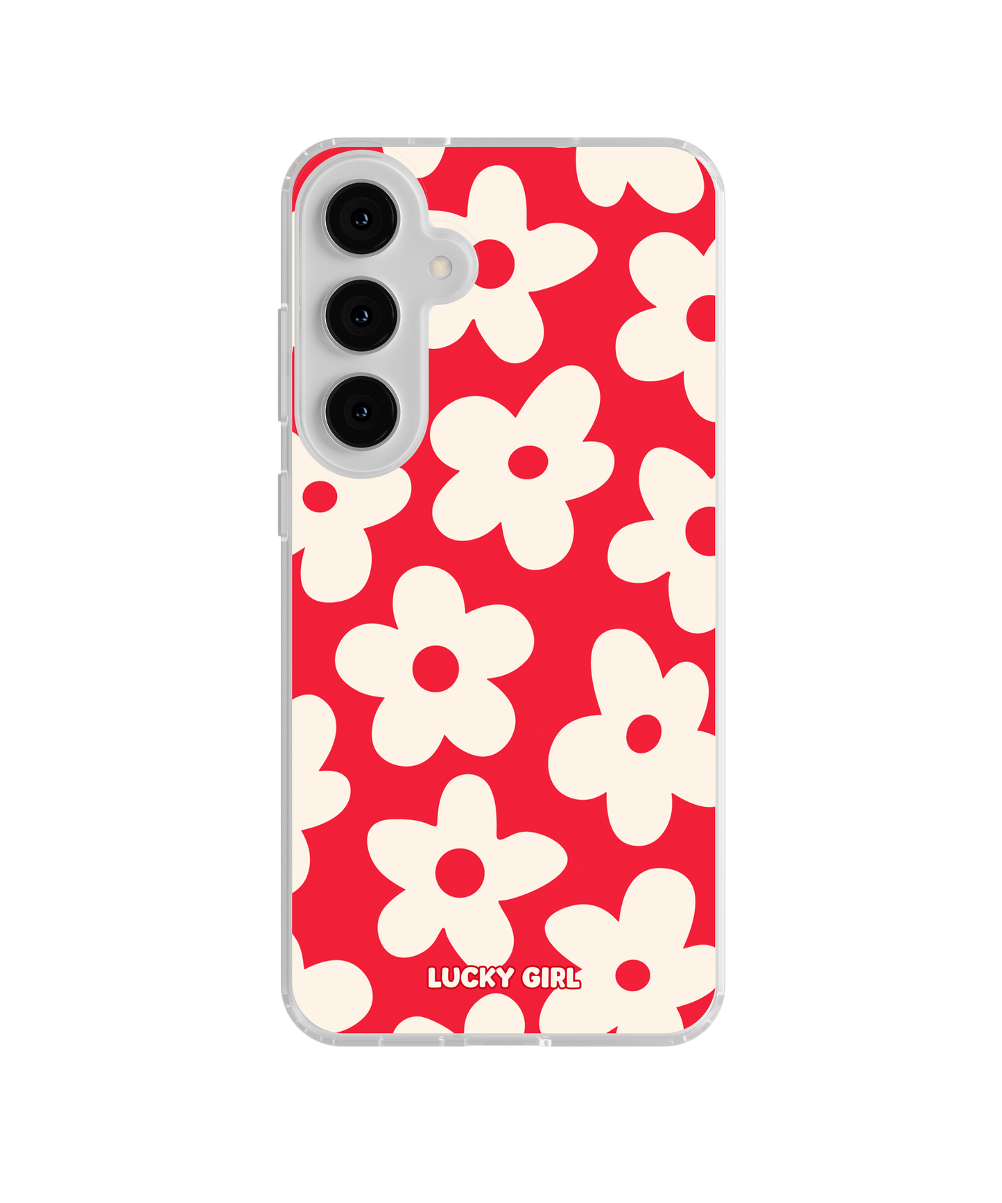 Vermillion Big Blooms Clear Case Insert