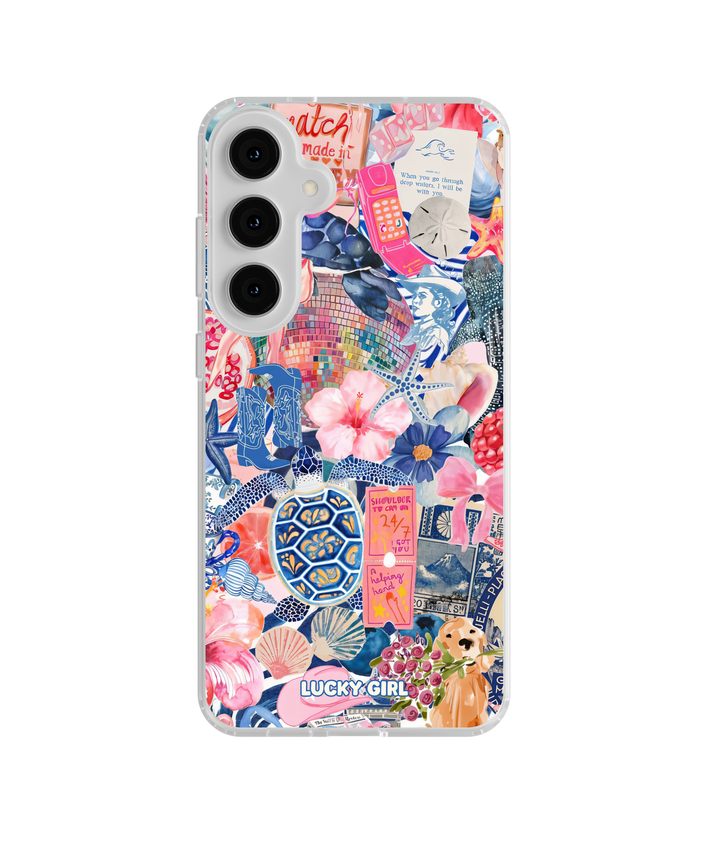 Seas the Day Clear Case Insert