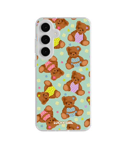 Teddy Beach Clear Case Insert
