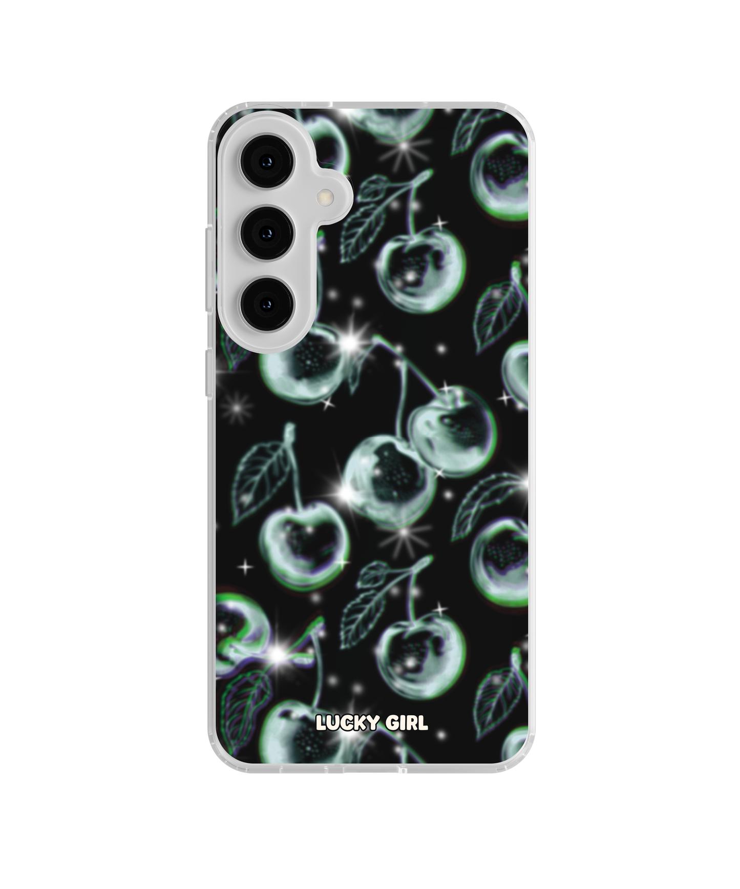 Chrome Cherries Clear Case Insert