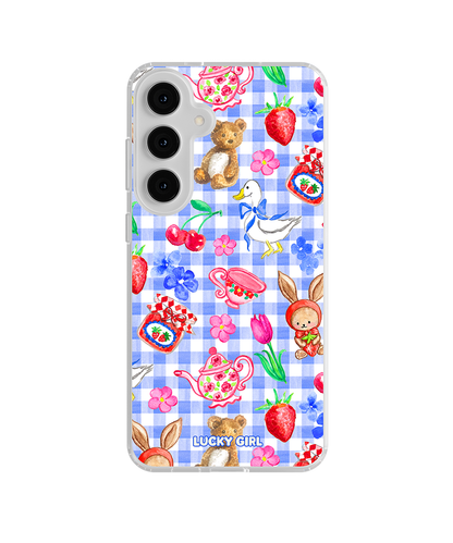 Gingham Goose Clear Case Insert
