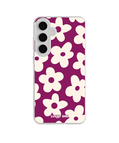 Velvet Big Blooms Clear Case Insert