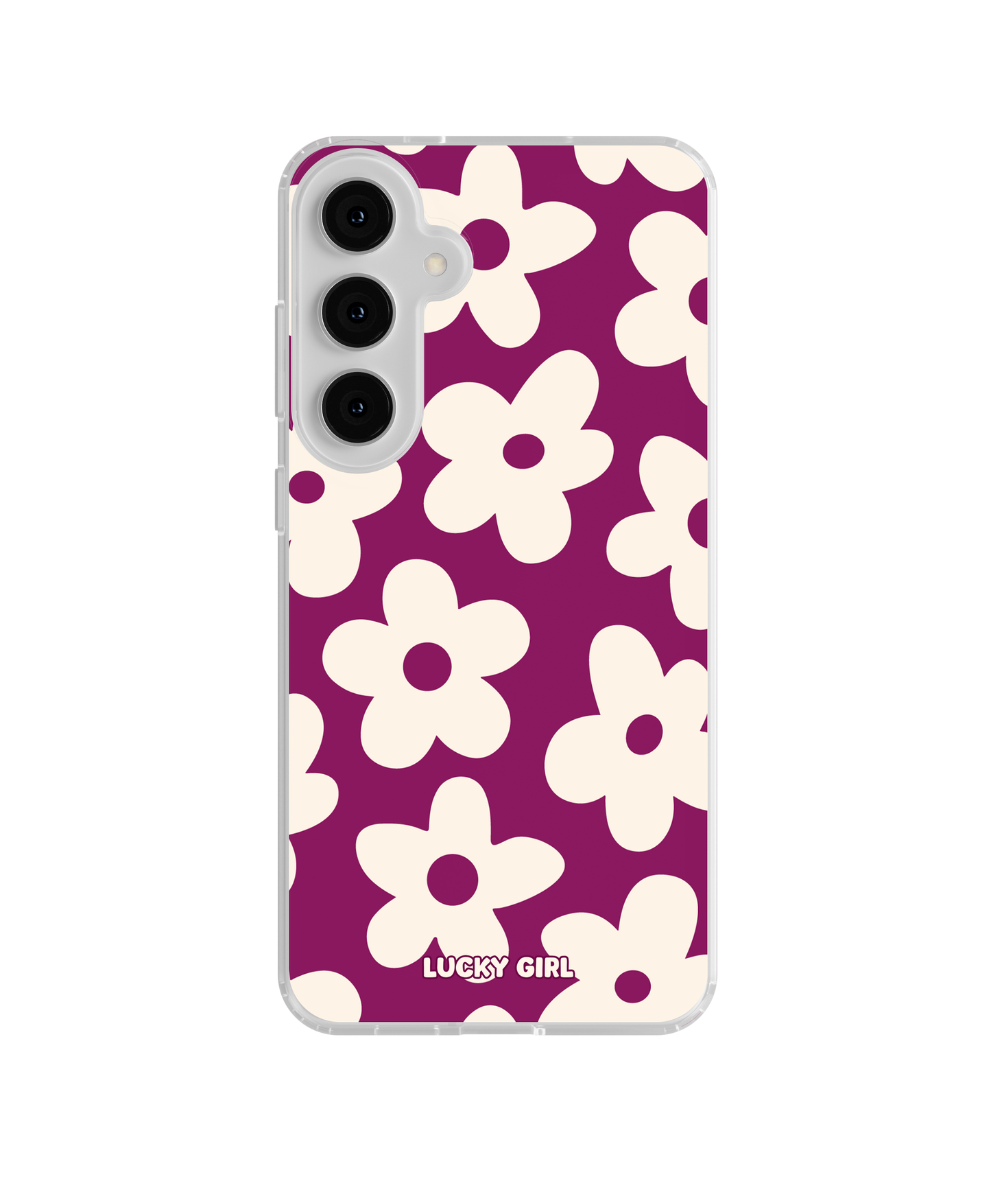 Velvet Big Blooms Clear Case Insert