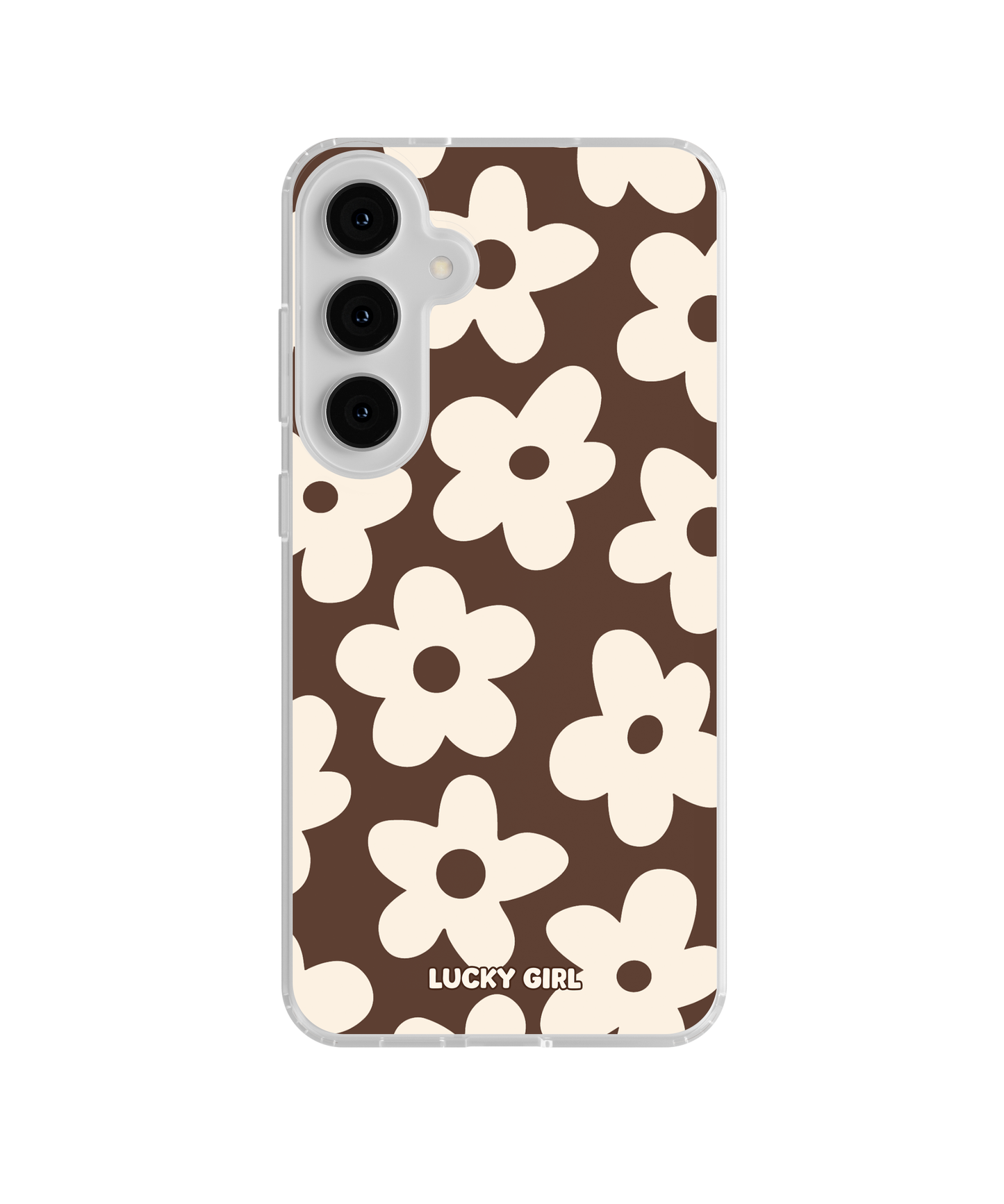 Espresso Big Blooms Clear Case Insert