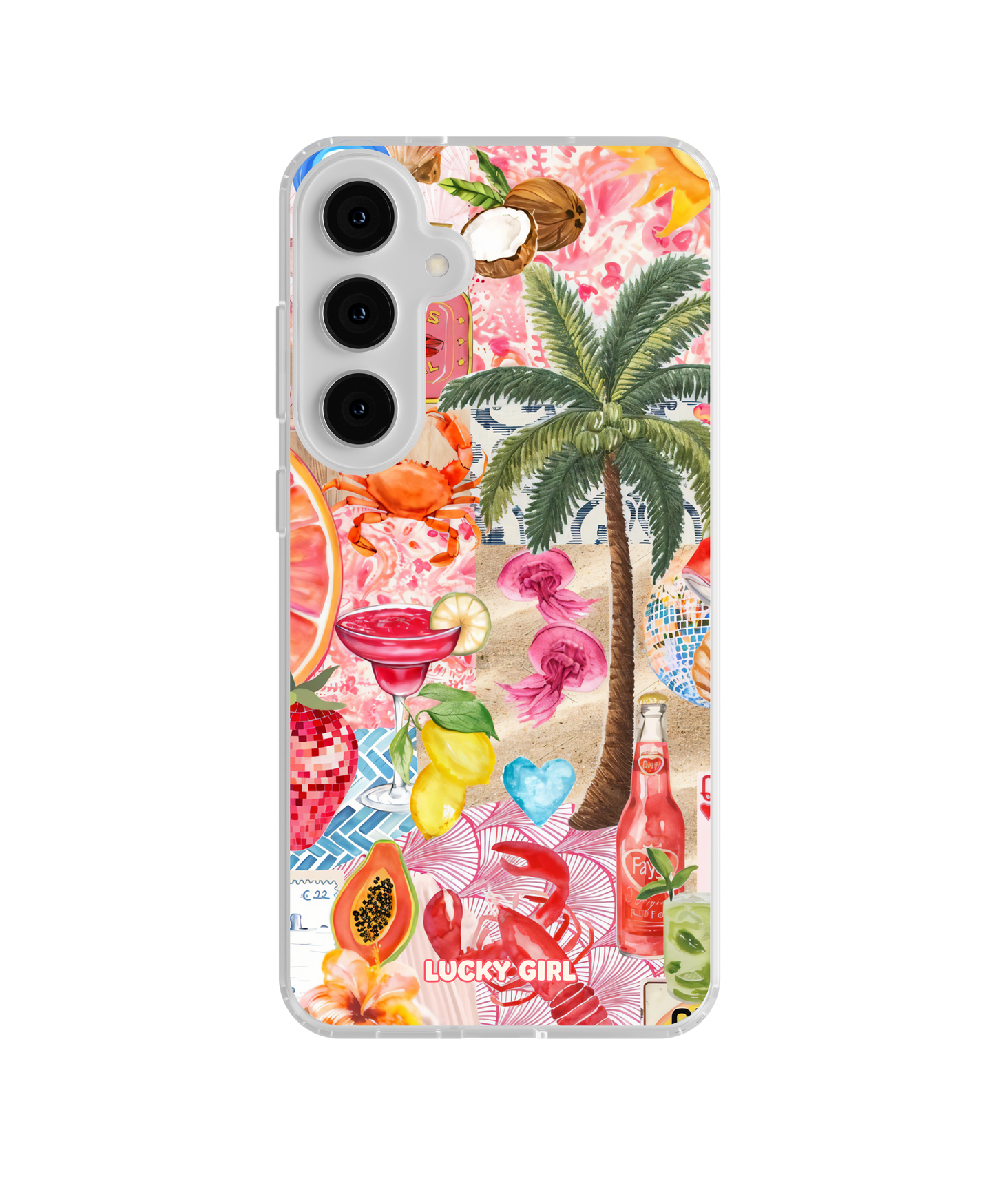 Palm Party Clear Case Insert