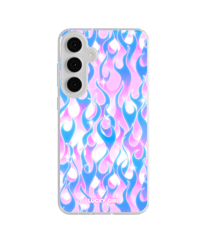 Ultraviolet Flames Clear Case Insert