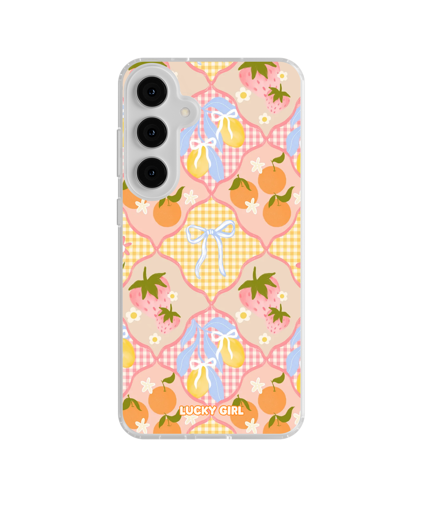 Gingham Grove Clear Case Insert