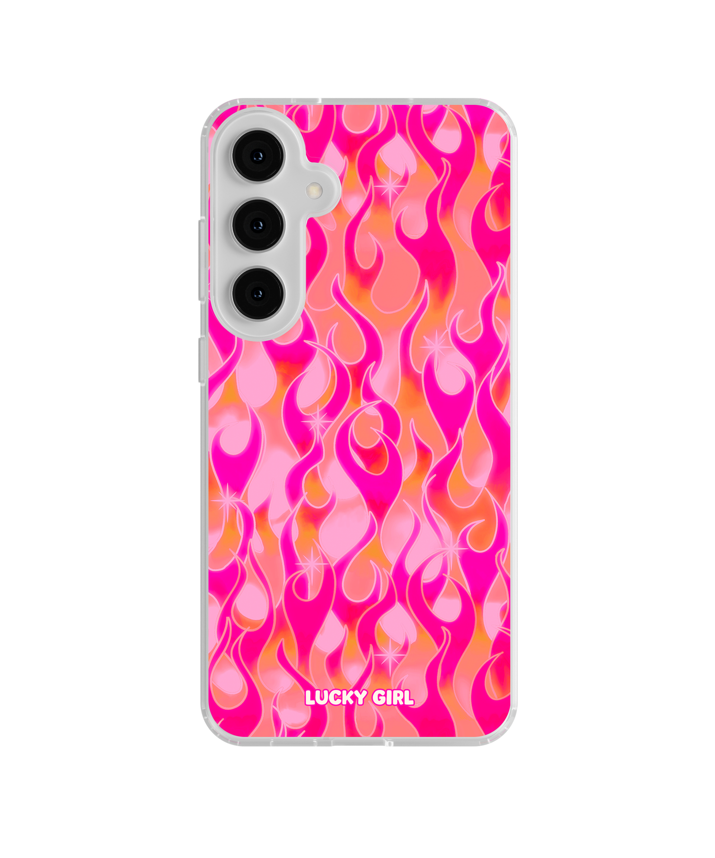 Fever Flames Clear Case Insert