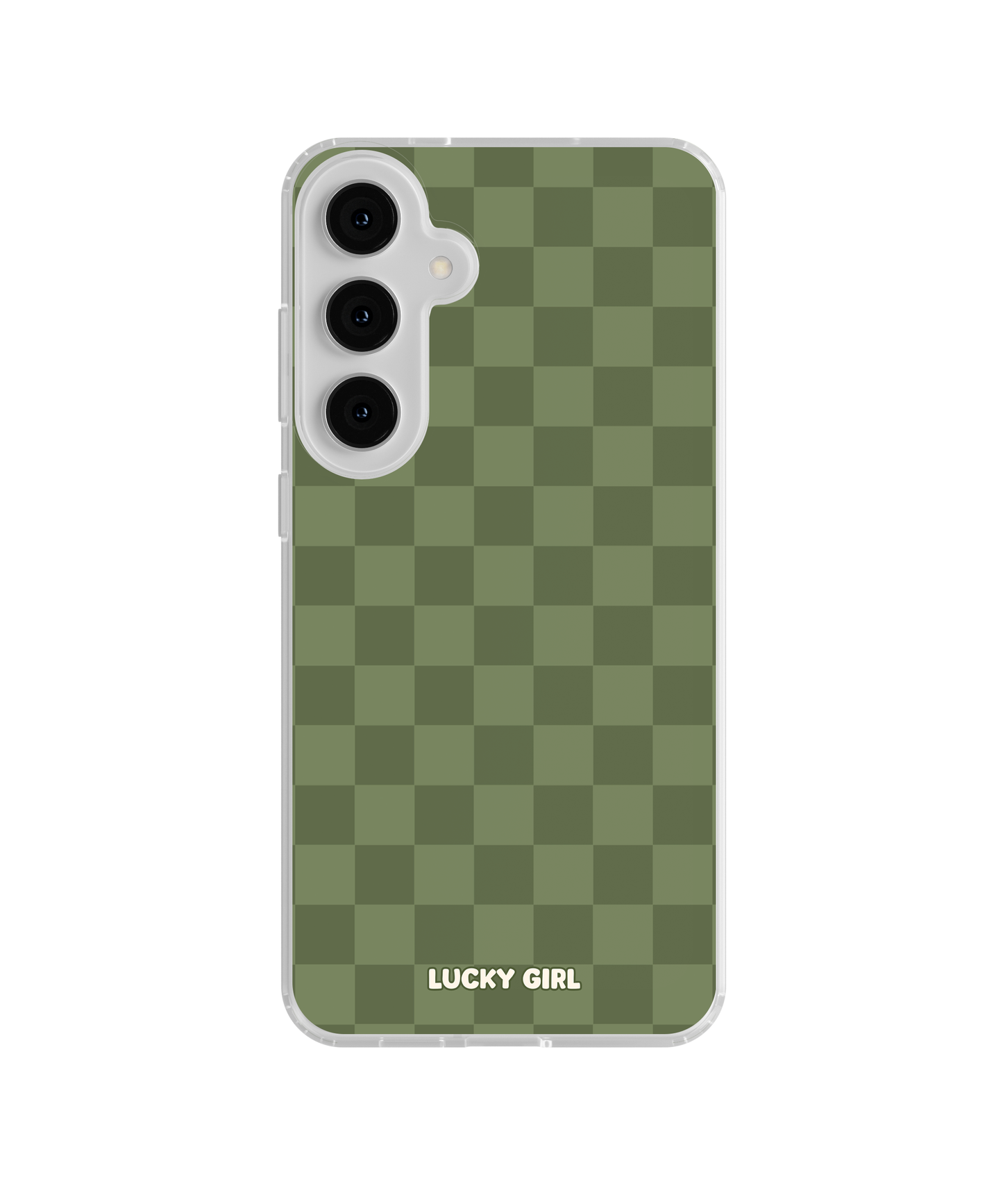 Moss Checkers Clear Case Insert