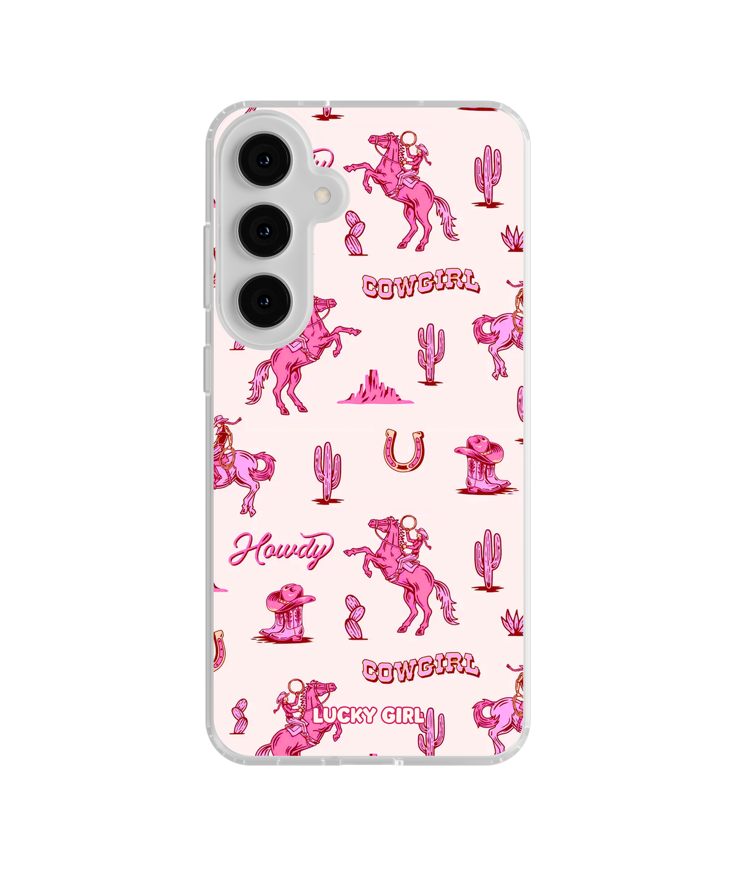 Classic Cowgirl Clear Case Insert