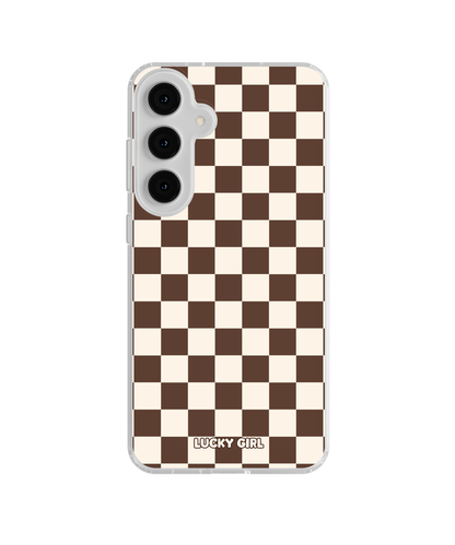 Espresso Checkers II Clear Case Insert
