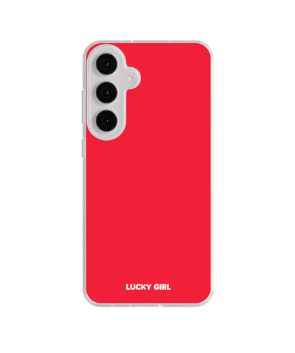 Vermillion Solids Clear Case Insert