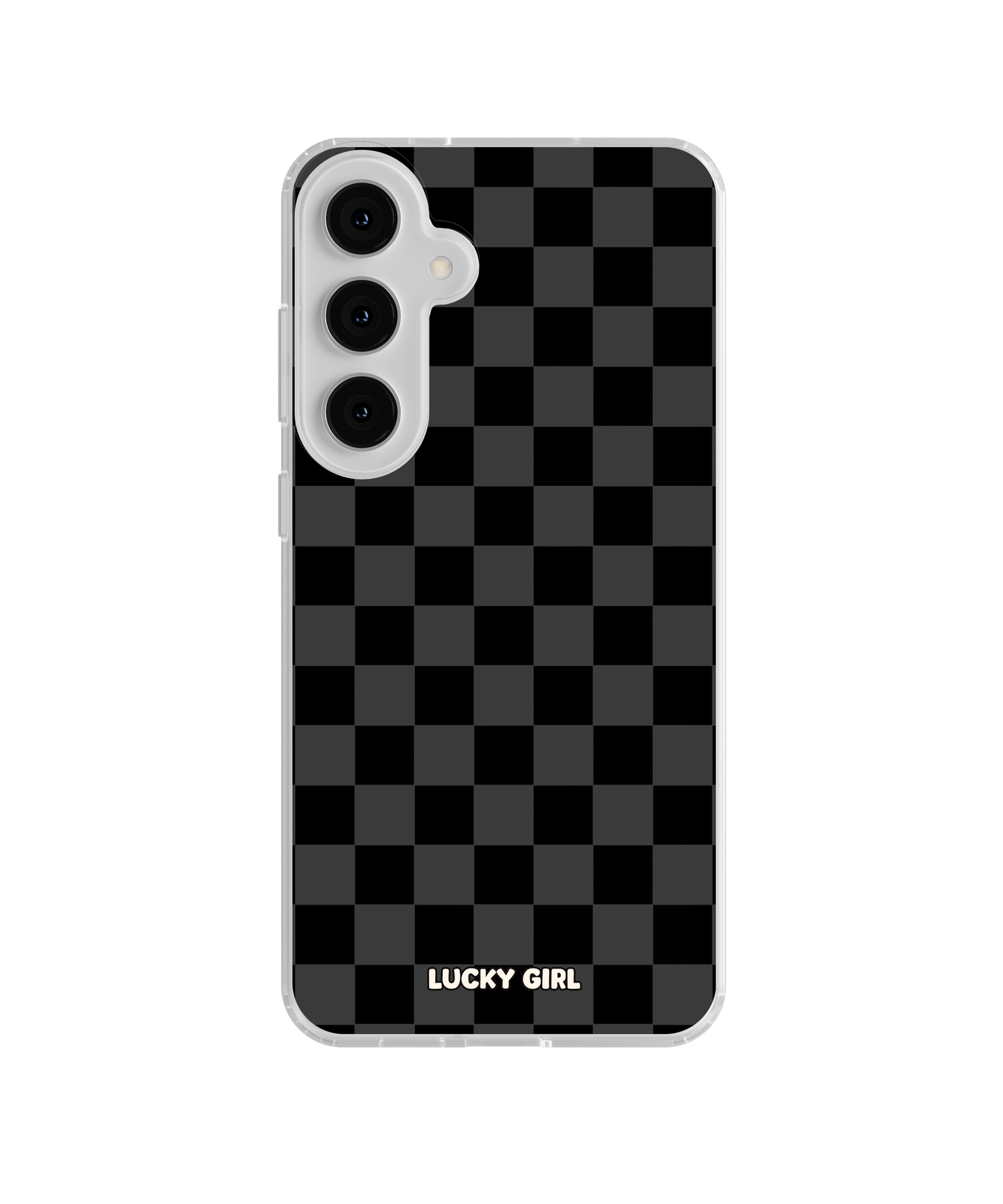 Onyx Checkers Clear Case Insert